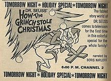 How_the_grinch_stole_christmas_1966_print_ad_premiere